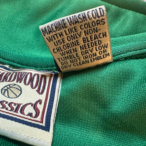 Hardwood Classics Green, Embroidered Boston Celtics, Full Zip Up Jacket- XL - Picture 5 of 8